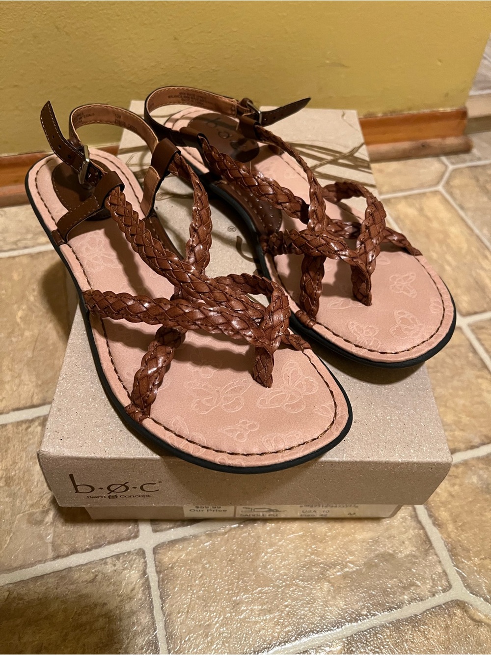 BOC Brown Sandals
